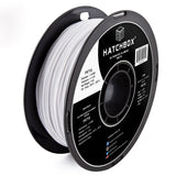 HATCHBOX PETG 3D Printer Filament, Dimensional Accuracy +/- 0.03 mm, 1 kg Spool, 1.75 mm, White HATCHBOX