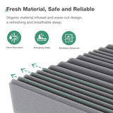 Novilla 14 Inch King Size Mattress King Mamory Foam Mattress in a Box Medium Firm with Cooling Gel Foam for Cool Sleep & Ultimate Support Novilla