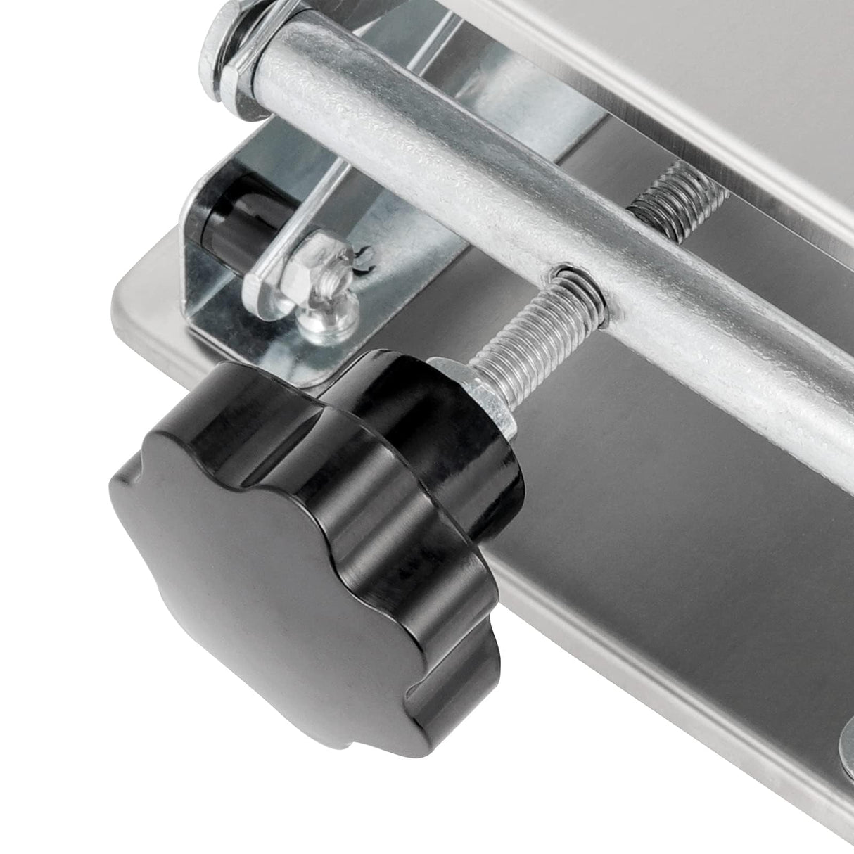 2 Pack 8 x 8 Inch Lab Scissor Jack, Stainless Steel Lab Lift Stand Table, Lab Jack Lift Platform, Expandable from 80mm to 270mm MUKCHAP