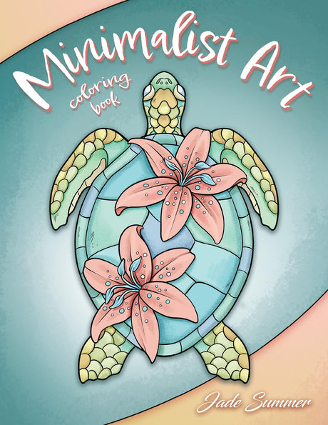 Minimalist Art: Adult Coloring Book for Women and Teens with Easy Boho Designs for Stress Relief and Relaxation (Easy Coloring Books) WoodArtSupply