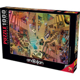 Anatolian Puzzle - Library, 1000 Piece Jigsaw Puzzle, #1135 Anatolian