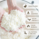 Soy Wax Flakes, Waxcanpy Natural Candle Wax, Organic Soy Wax for Candle Making from Farm, No Additives, Harmless and Pure (5lb) Waxcanpy