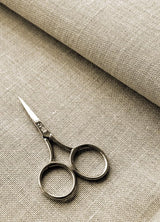 Zweigart 25ct Dublin 100% Linen evenweave for Embroidery | 18x27 inches | Linen Fabric for Counted Cross Stitch (Natural Raw 52) Aidalux