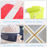 Lazybug studio Masking Tape 1 inch 12 Pack, Adhesive Painting Tape Bulk for General Purpose Use, 1 inch x 55 Yards x 12 Rolls, 660 Yards in Total Lazybug studio