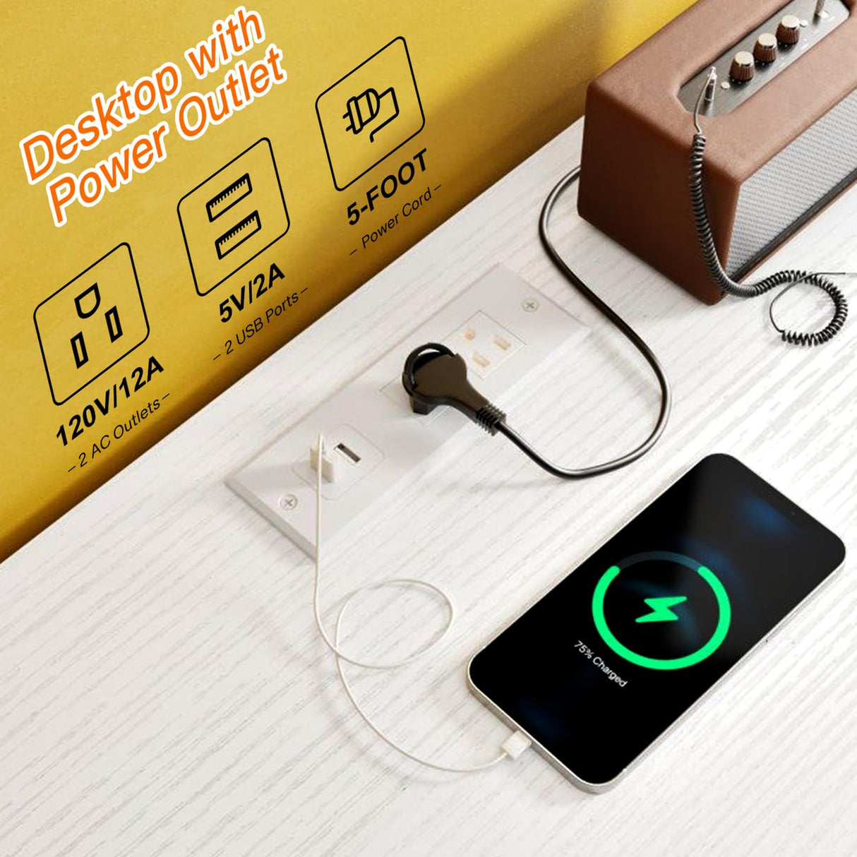 Fixwal Long Dresser for Bedroom with Charging Station and LED Lights, White Dresser TV Stand with 11 Drawers, Fabric Chest of Drawers with PU Finish for Bedroom, Living Room, Entryway Fixwal