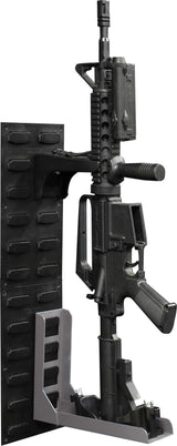 SecureIt Gun Storage Single Stock Shelf, Gun Safe Accessory Helps with Rifle Seating, Heavy Duty Steel, Works Great with Modular Systems SecureIt