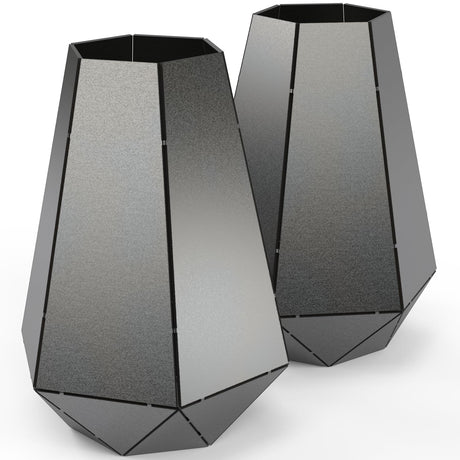 WelderElite Welding Coupons Vases 2-Set,17 Gauge Welding Practice Kits,Mild Steel Plate,Beginner Welding Kits,Suitable for TIG, MIG, Laser, Stick, and Brazing WelderElite