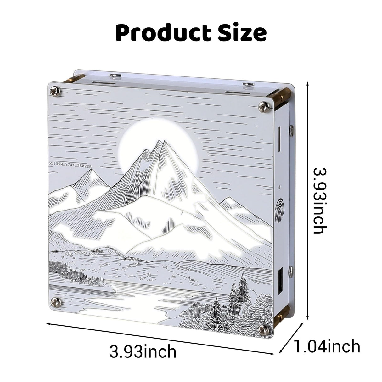 MIOYOOW Light Painting Lamp DIY Soldering Kit, Double-Sided PCB Night Light Solder Practice Kit with Adjustable Brightness, Electronics Project for School Learning and Desk Decoration MiOYOOW