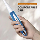 Amazer Dish Brush with Handle, 2 Pack Kitchen Scrub Brushes for Cleaning, Dish Scrubber with Stiff Bristles for Sink, Pots, Pans Amazer