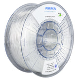 PMMA Filament, Transparent Filament 1.75mm Suitable for FDM 3D Printer, 1kg Spool, Polymethylmethacrylate Spriour