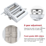 ANTREE 3-IN-1 Pasta Attachment & Ravioli Attachment for KitchenAid Stand Mixers, Pasta Maker Assecories included Pasta Sheet Roller, Spaghetti Cutter and Ravioli Maker Attachment Antree