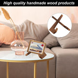 Cook Book Stand Cookbook Stand for Kitchen Counter, Cookbook Holder Stand, Wooden Bible Recipe Book Holder Stand for Kitchen, Wooden Cookbook Display Stand Holder for Kitchen Counter Tablet Zxglxinyao