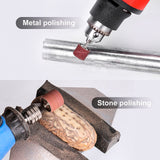 551pcs Sanding Drums for Rotary Tool,Sanding Bits Bands Sander Sandpaper for Drill Woodworking Accessories Juasky