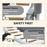 AOTOB 12 FT Trampoline for Kids with Enclosure Net, Recreational Outdoor Trampolines, ASTM Approved (Yellow) AOTOB