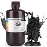 ELEGOO ABS-Like Resin 3.0 Plus, 3D Printer Resin with Low Viscosity and High Precision, 405nm Rapid UV-Curing Photopolymer Resin, 3D Resin for LCD/DLP 3D Printing, Black 1000G ELEGOO