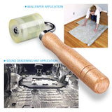 LUMITECO Auto Car Audio Sound Deadening Application Rolling Wheel Roller,Heat Abatement Mat Wallpaper PU Deadener Application Seam Roller LUMITECO