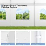 GOJOOASIS 20x20 Canopy Tent for Parties Heavy Duty Carport Large Wedding Event Tent Portable Garage GOJOOASIS