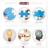 Educa - Colmar, France - 3000 Piece Jigsaw Puzzle - Puzzle Glue Included - Completed Image Measures 47.25" x 33.5" - Ages 14+ (19051) Educa