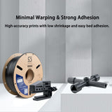 Siraya Tech Fibreheart PETG-CF HF 3D Printer Filament – High-Speed Carbon Fiber PETG, Strong & Lightweight, Minimal Warping, High Flow & Fast Printing, for Functional & Industrial Parts (1kg, Black) Siraya Tech