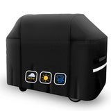 7130 Grill Cover for Weber Genesis II 3 Burner Grill & Genesis 300 Series Grills Waterproof, Windproof, Anti-UV Material Outdoor Fade Resistant BBQ Cover Compared to Weber 7130,58" Grill Cover AOREWTGGH