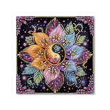 Mandala Special Shape Diamond Painting Kits- Flower Crystal Art Diamond Art Kits for Adults, 5D Rhinestone Painting for Gift Home Wall Decor(12x12inch) GOUGOUFAFA