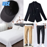 2 Yard White Twill Cotton Canvas Fabric,Natural Thick Cotton Poplin Fabric by The Yard,59 Inches Wide 100% Cotton, Embroidery Muslin Quilting Fabric Material for Sewing Material Apparel Cloth WAFASSZD