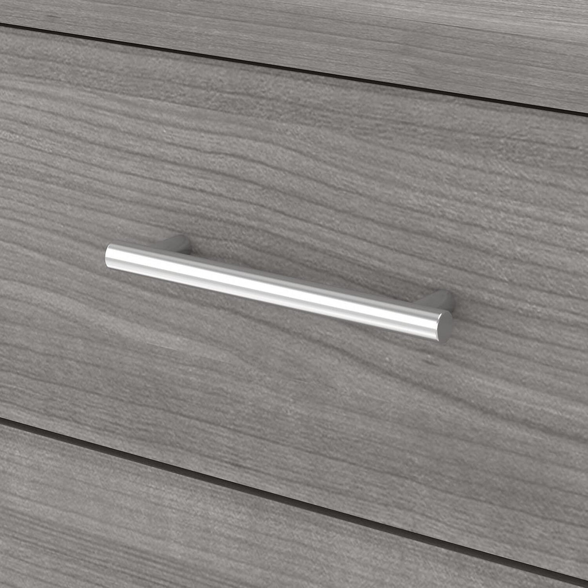 Bush Furniture Somerset 72W 3 Position Sit to Stand L Shaped Desk in Platinum Gray Bush Business Furniture