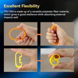 JUSTMAKER TPU 95A 3D Printer Filament, Suitable Resilience, Upgrade Cardboard Spool, 1kg, Dimensional Accuracy +/-0.05mm, 1.75mm, Black JUSTMAKER