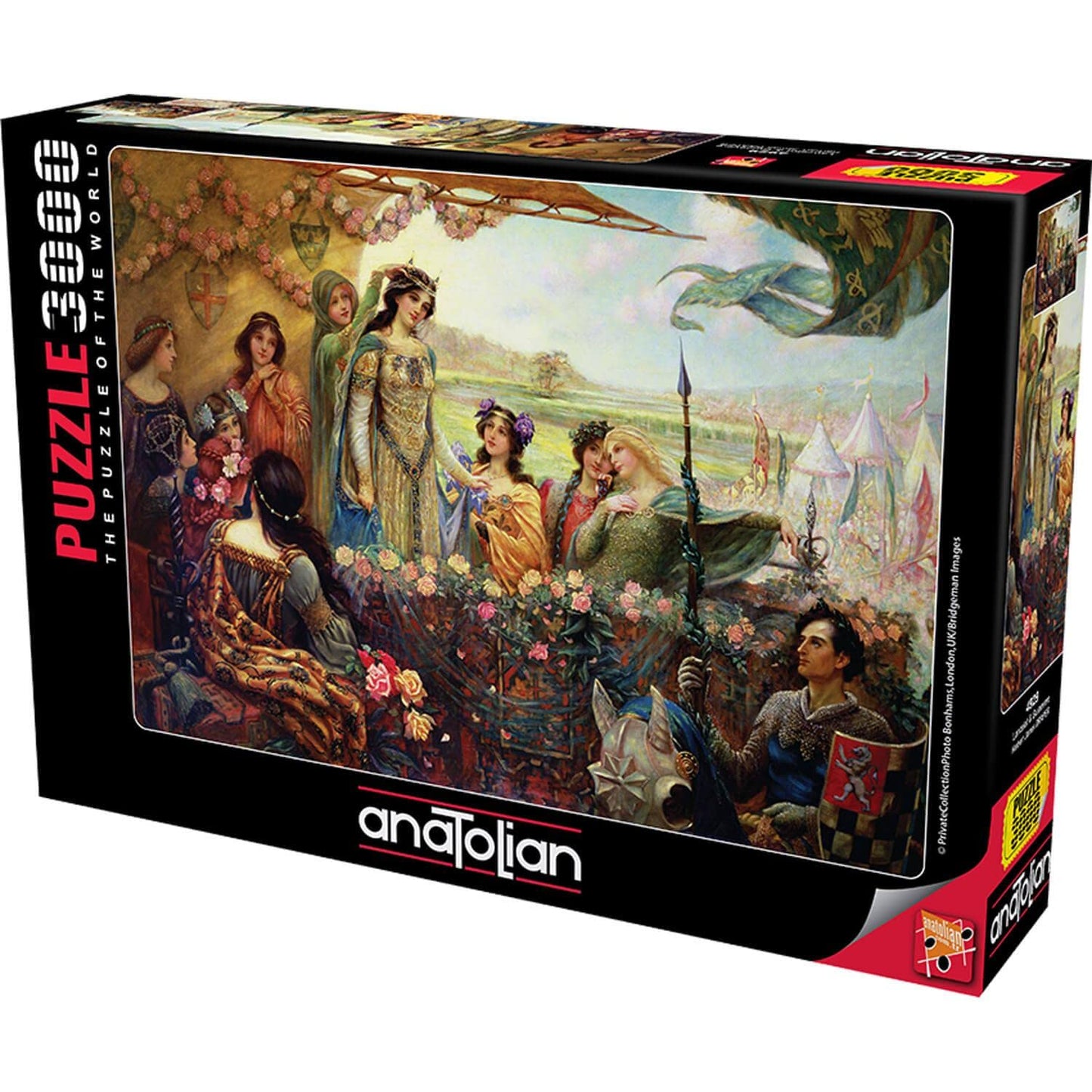 Anatolian Puzzle - Lancelot & Guinevere, 3000 Piece Jigsaw Puzzle, #4929