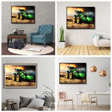 JFYHAB Diamond Painting Kits for Adults, 5D DIY Car Round Full Drill Diamond Dots Paintings Diamond Painting Truck Gem Art Craft for Home Wall Decor Diamond Art 12x16inch JFYHAB