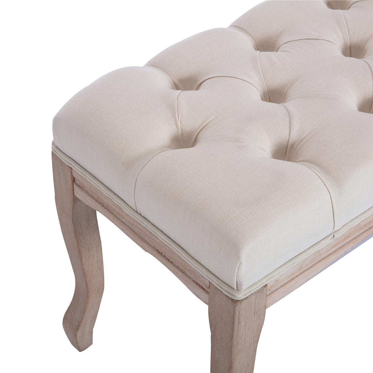 WZFANJIJ Bedroom Bench End of Bed, Backless Bench Entry Bench, Fabric Bench for Living Room, Entryway WZFANJIJ