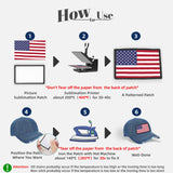 15 PCs Sublimation Patches - Iron On Blank Patches for DIY Crafts Hats Caps Backpack Uniforms (Rectangle / 15PCs) Gadjica