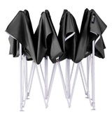 American Phoenix 10x15 Pop up Tent Instant Canopy Commercial Outdoor Party Canopy Shelter (10x15FT (White Frame), Black) AMERICAN PHOENIX