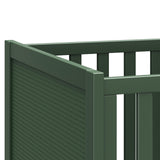 Davinci Margot 3-in-1 Convertible Crib in Forest Green, GREENGUARD Gold Certified DaVinci