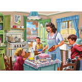 Bits and Pieces – 3000 Piece Jigsaw Puzzle for Adults – Kitchen Memories - Old Fashioned Classic Family Baking Kitchen Jigsaw Puzzle by Artist Steve Crisp, Completed Puzzle Size: 26" x 39" Bits and Pieces