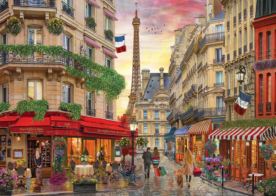 Anatolian Puzzle - Cafe Eiffel, 1500 Piece Puzzle, #4572