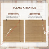 EVOZEN Bamboo Blinds for Interior Windows, Bamboo Window Shades, Custom Bamboo Blinds, Bamboo Shades, Bamboo Blinds for Outdoor Patio,Hand Weave Easy to Install for Decks, Porches, Backyards EVOZEN