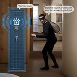 HEANVO 5 - Gun Safe Rifle, Long Gun Safe for Home Rifle and Pistols, Gun Safes & Cabinets with Drawer and Removable Shelf, Cabinet with Mute Function, Rifle Safe with LED Light HEANVO