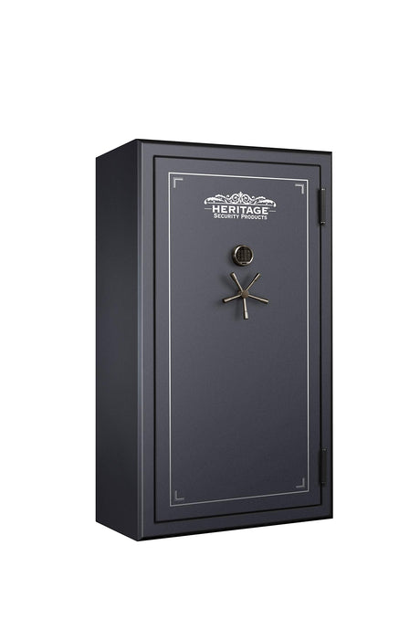 Heritage Security Products 64-Gun Fireproof and Waterproof Safe with Electronic Lock, Black (64EBH) Heritage Security Products