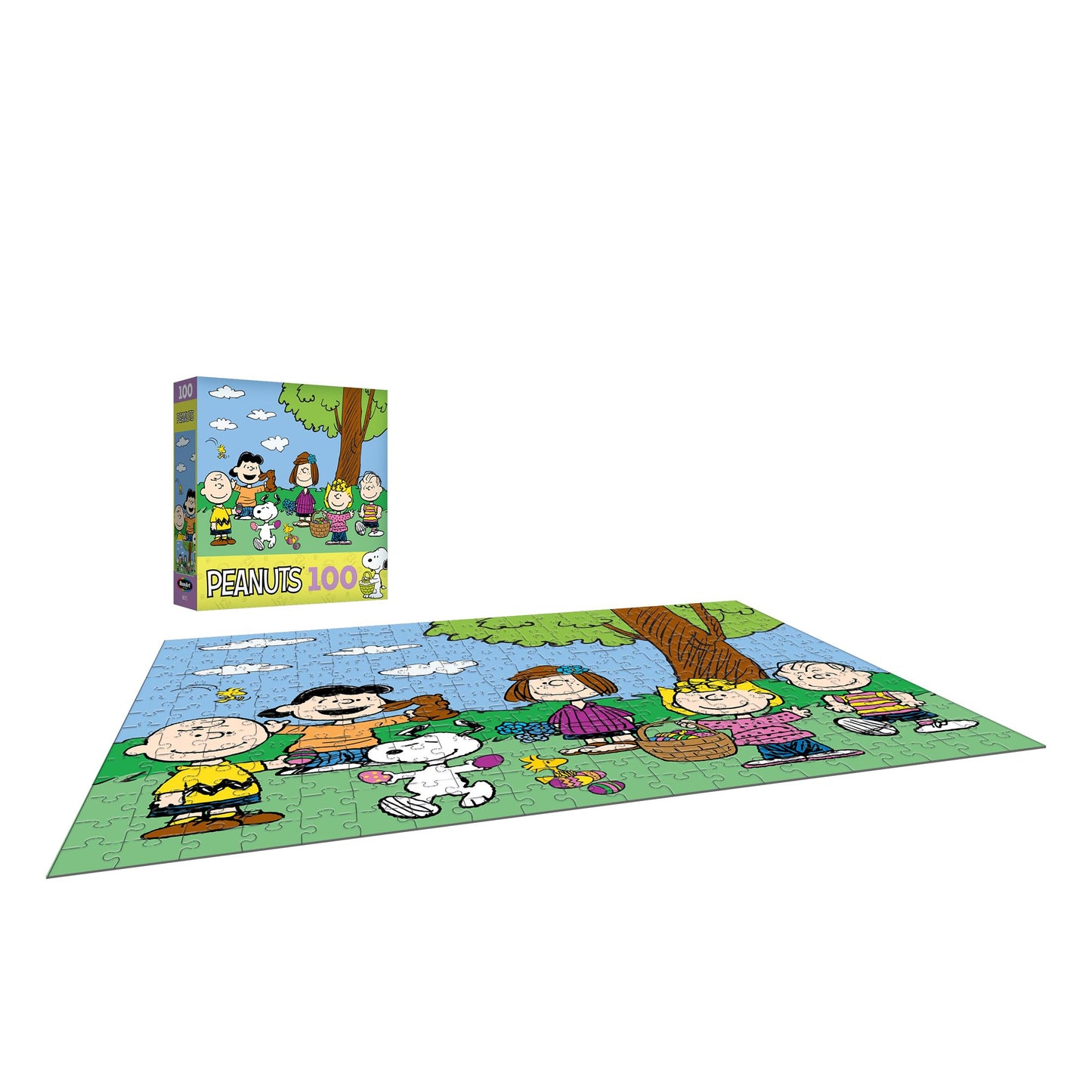 RoseArt - Peanuts - Easter Fun - 100 Piece Jigsaw Puzzle for Kids and Adults