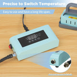 XDOVET Heat Press Machine, Mini Heat Press Machine for T-Shirts & Caps, Flat and Curved Heating Plate, Safty Base, Hat Press Machine for Patches, Sublimation XDOVET