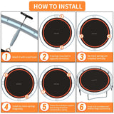 Doyuee Trampoline Mat Replacement-Fits 16FT Frame with 108 Rings Fits 6.5-7.0" Springs-Mat Diameter 14.3ft (172inch), Not Include Spring and Frame Doyuee