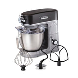 Hamilton Beach Professional All-Metal Stand Mixer with Specialty Attachment Hub, 5 Quart Bowl, 12 Speeds, Includes Flat Beater, Dough Hook, Whisk (63240) Hamilton Beach Professional