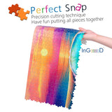 Ingooood- Jigsaw Puzzles 1000 Pieces for Adult- Tranquil Series- Island Sunset_IG-0550 Entertainment Wooden Puzzles Toys Ingooood