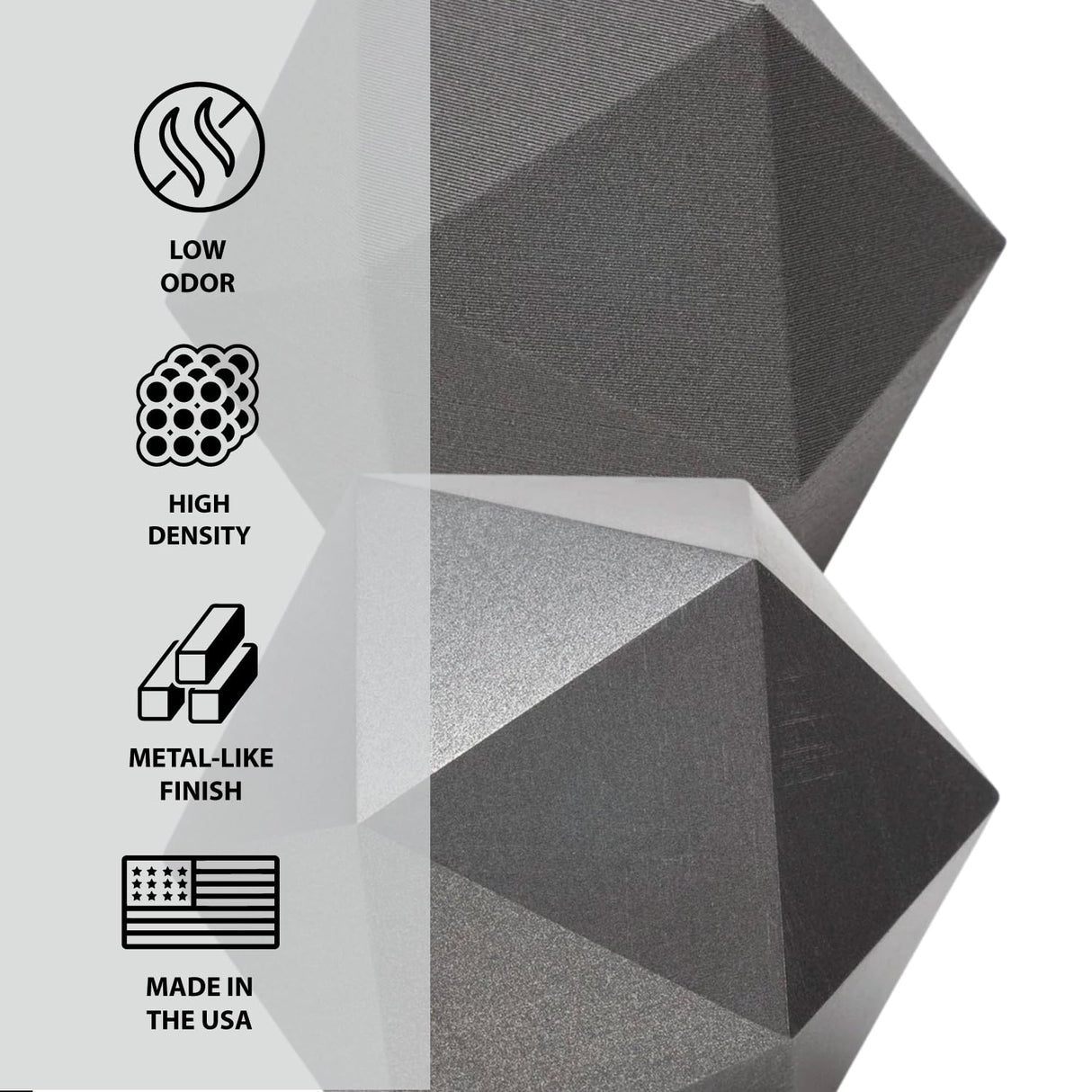 Protopasta Stainless Steel Filled PLA 3D Printer Filament | ProtoPlant Metal-Filled PLA Plastic Printer Filament with 60% Steel | Polish and Patina Friendly Metal Composite Filament | 500g Spool Proto-Pasta