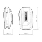ToughBuilt - Smart Phone Pouch with Notepad and Pencil Pockets - Compatible with most Tool Belts, Heavy Duty Construction - (TB-33) ToughBuilt
