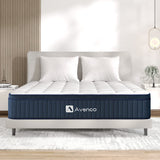 Avenco 12 Inch California King Mattress in a Box Medium Firm Hybrid Cal King Mattress with Latex Memory Foam CertiPUR-US Certified, 10 Years Warranty Avenco