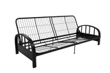DHP Aiden Metal Futon Frame, Black DHP