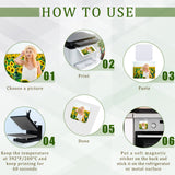 16 Pcs 3 x 3 Inch Sublimation Blank Refrigerator Magnets Sublimation Square Fridge Magnets Sublimation Magnet Blanks MDF Sublimation Blanks DIY Decorative Magnets for Car Home Office Kitchen Wall Flutesan