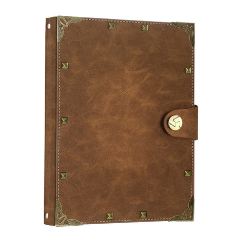 SEEHAN A5 Journal Vintage Binder Journal Notebook 200 Pages, PU Leather Blank Journal Sketchbook A5 Notepads Travel Journal for Writing Drawing SEEHAN